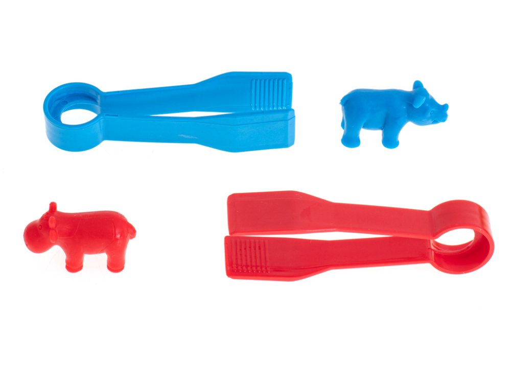 Small educational animals for children who are learning to count and sort, set of 36 el. (0)