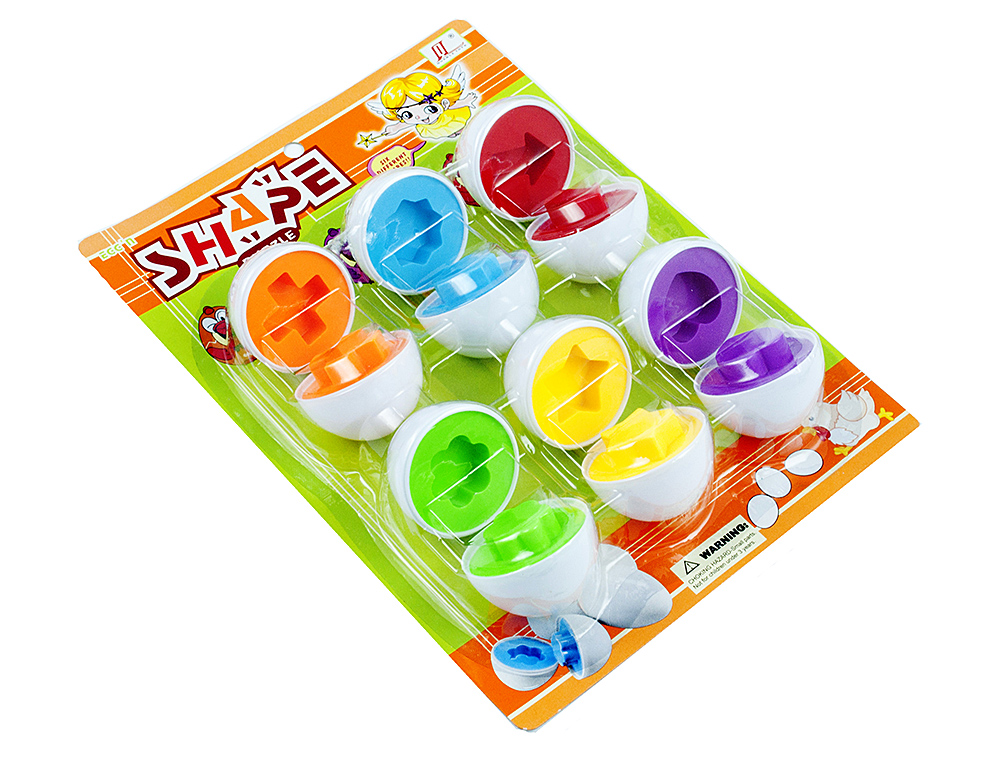 Educational Toy Eggs Match shapes and colors (0)