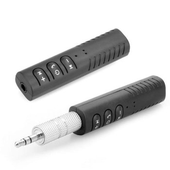 Bluetooth AUX audio Mini Jack 3.5mm Handsfree Wireless Receiver with Microphone