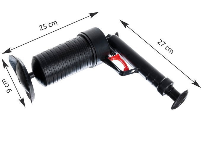 High-Pressure Drain Cleaner Gun with 4 Adapters (1)