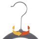 Ruhhy 22535 Velvet Clothes Hangers, 20 Pack, Grey