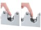 Tool Rack and Brush Mop Hanger Holder Organizer