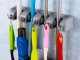 Tool Rack and Brush Mop Hanger Holder Organizer