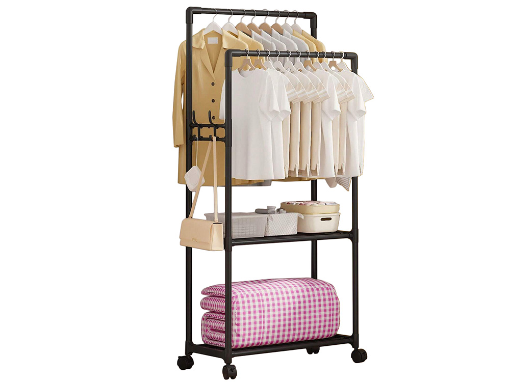 Clothes Hanger Rack Rail (3)