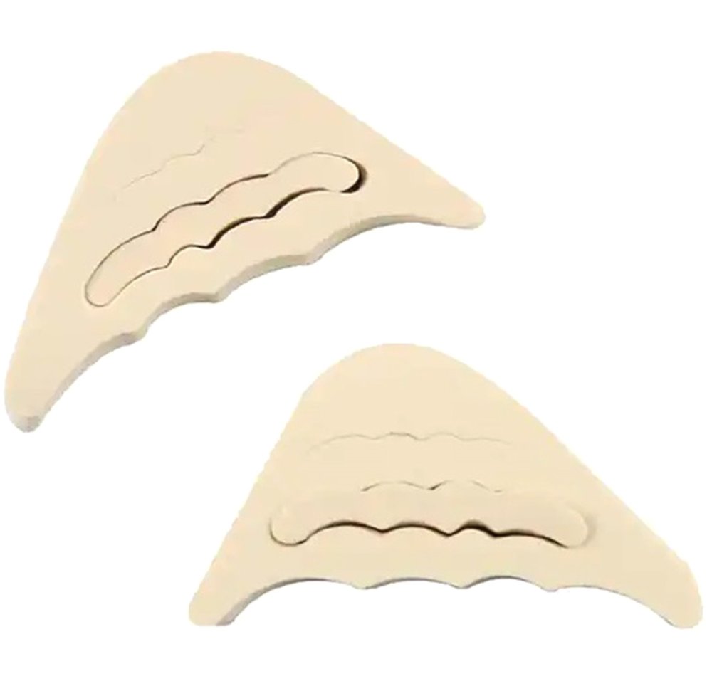 Foam Toe Fillers for Shoes, Cream (0)