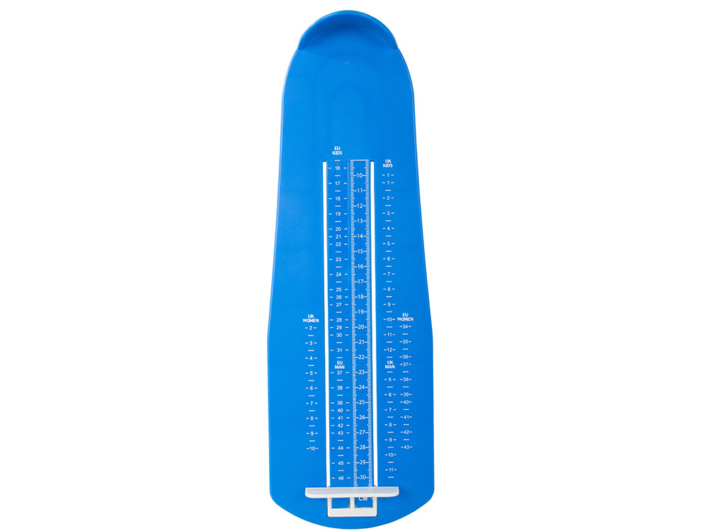 Shoe Sizer Foot Measuring Device for Adults and Kids, Blue (2)