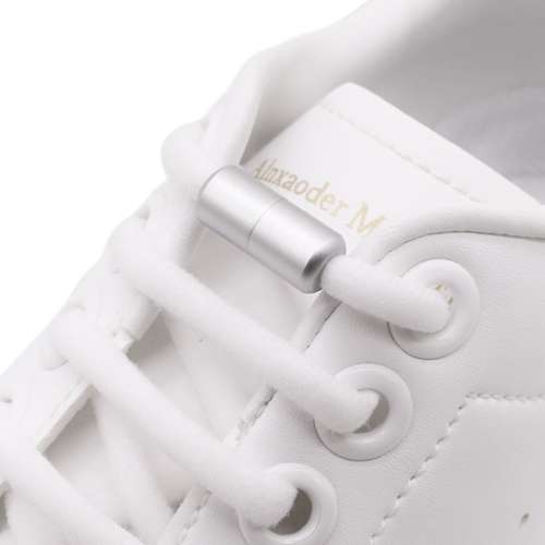 Malatec Elastic Shoelaces without Binding, White (0)