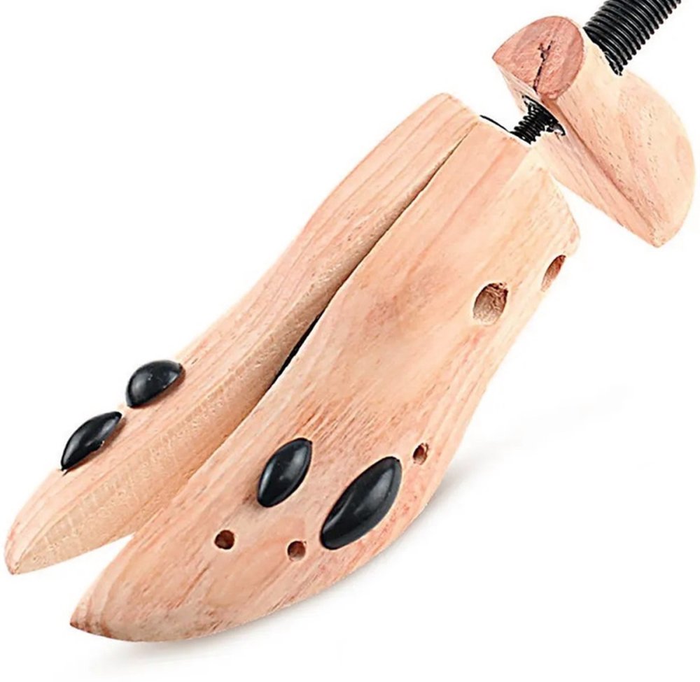 Adjustable Wooden Shoe Trees, Size 42-46 (1)