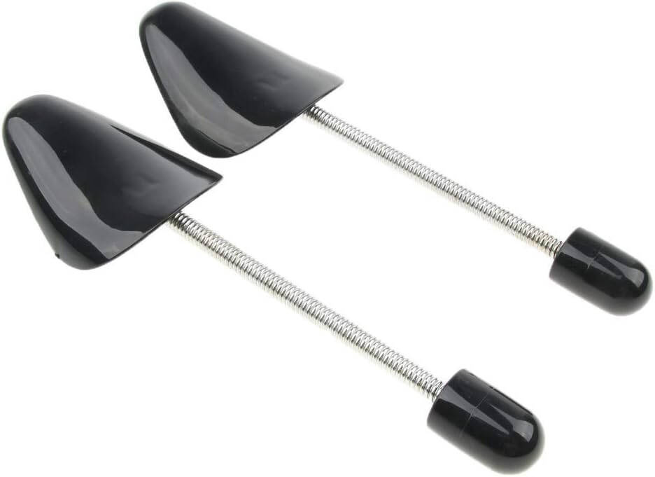 Spring Shoe Stretchers, Anti-Creasing, 2 pcs, Black, 37-42 Size (1)