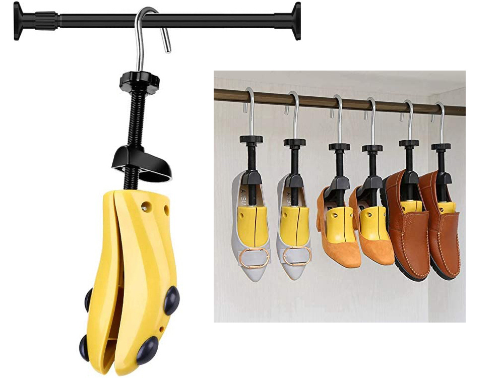 Shoe Stretcher for Women and Men Shoe Widener Shoe Tree Plastic Instep Expander (Size 30-36), 1pcs. (6)