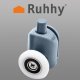 Lower Single Shower Door Roller, 1 pc