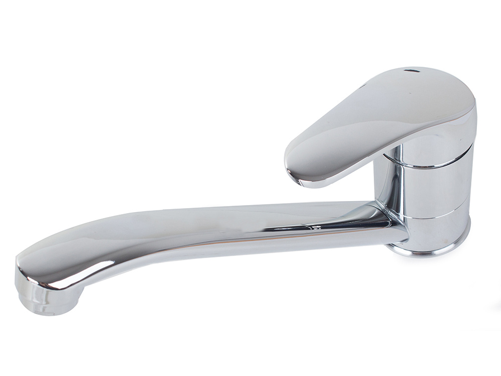 Kitchen Mixer Tap, Chrome, 12.5×22 cm (6)