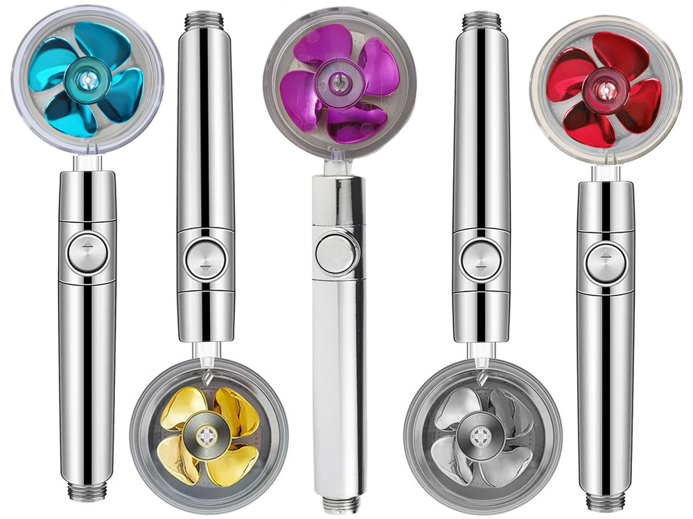 Water Saving Shower Head with Filter, Different Colors, without Hose (0)