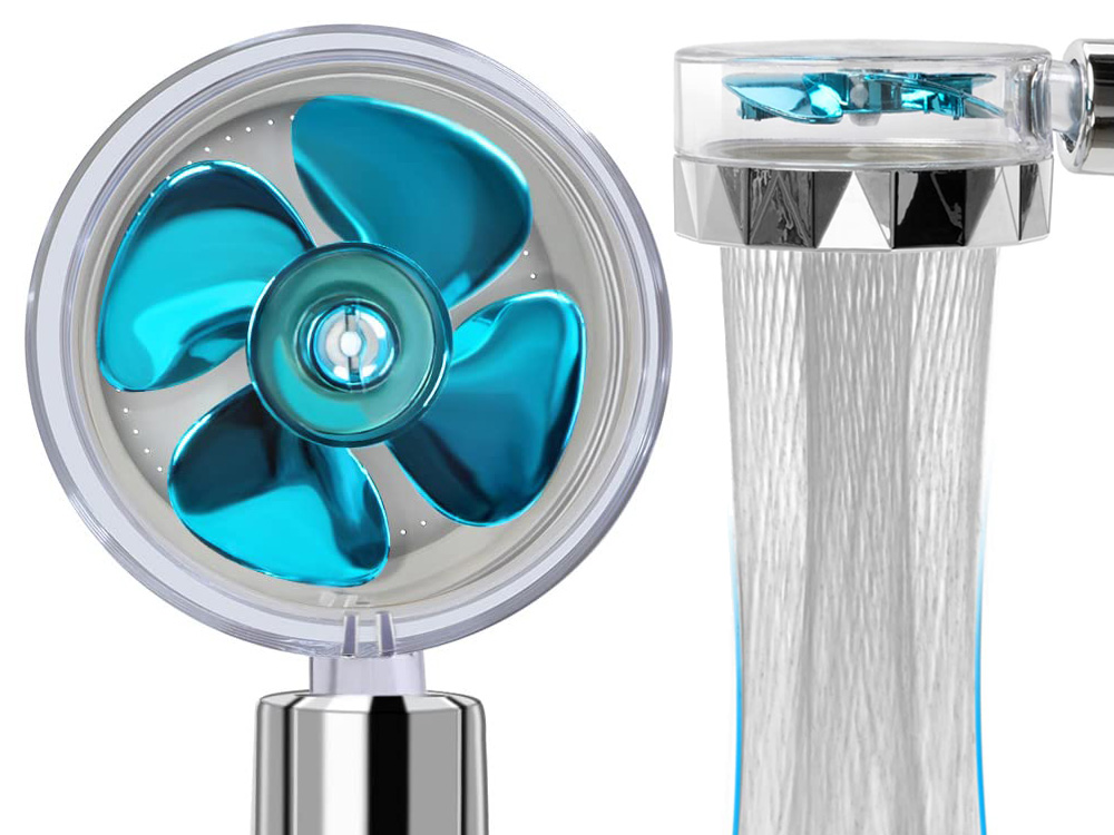 Water Saving Shower Head with Filter, Different Colors, without Hose (6)