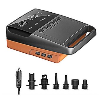 Dual-action electric pump for SUP and air mattress, 20 PSI, 12V, 135W