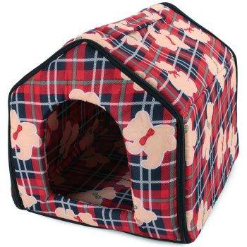 Pet house bed for dogs and cats, size L