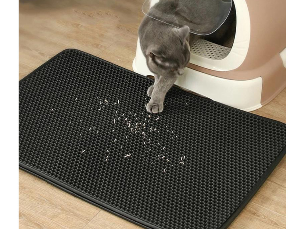 Cat litter mat for under litter box, 40x50 cm (3)