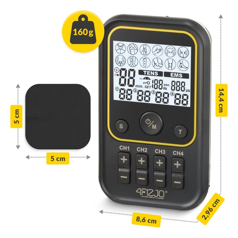 4FIZJO Combo PRO+ Wireless Muscle Stimulator TENS EMS Unit (0)