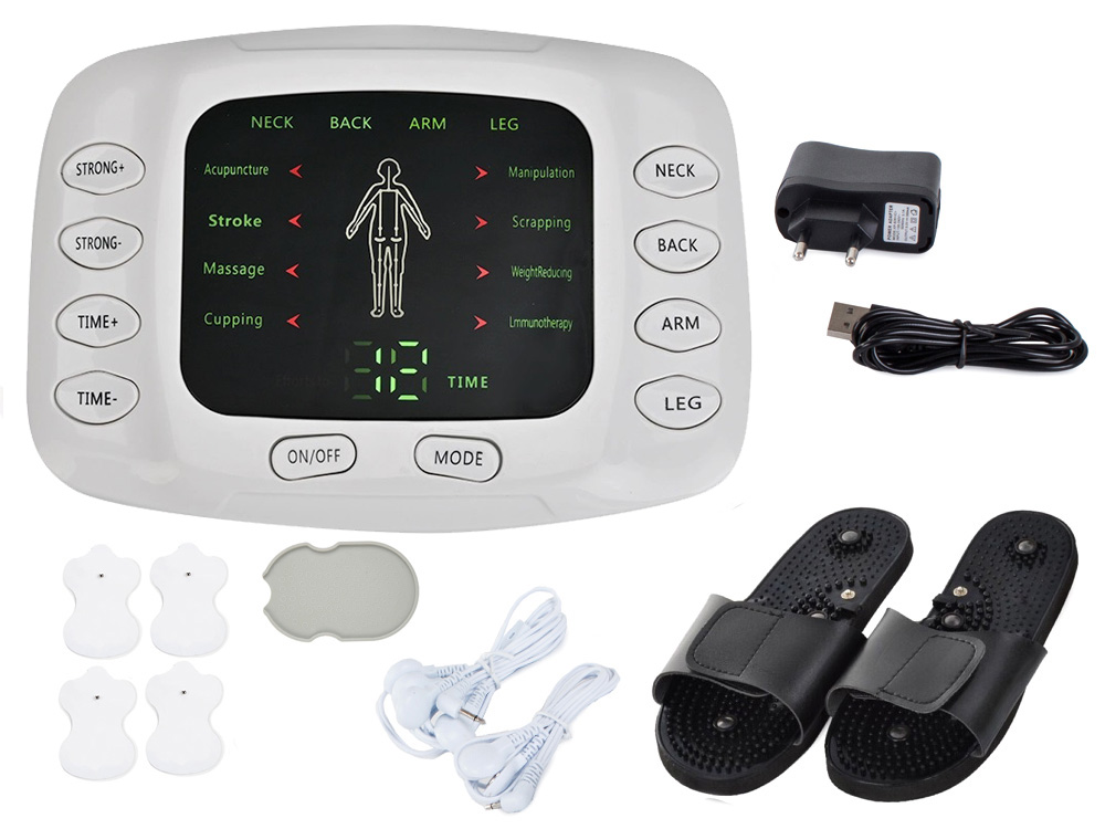 Muscle Electrostimulator EMS + Acupuncture Slippers (1)