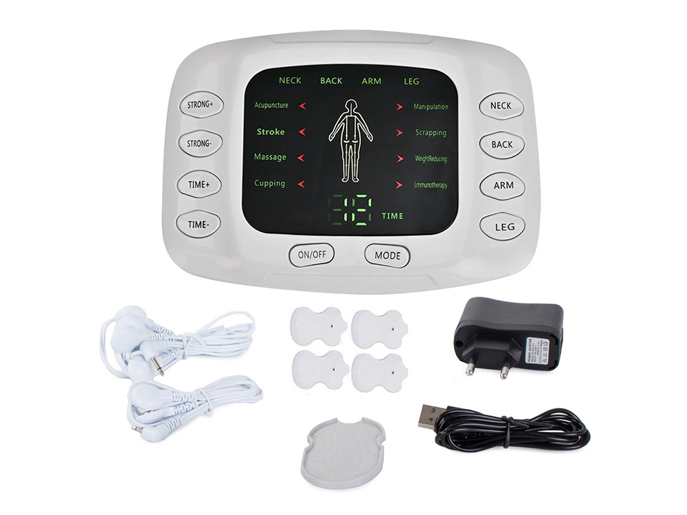 Muscle Electrostimulator EMS + Acupuncture Slippers (2)