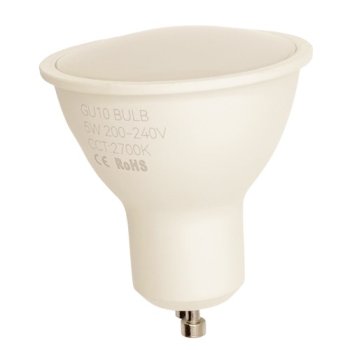 LED Bulb GU10 5W 2700K Warm White 500lm, 50W Halogen Equivalent
