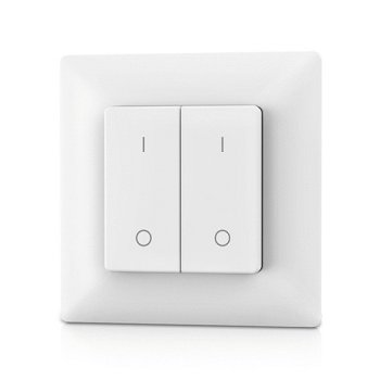 2-Zone RF Remote Control PF1-2 Wall Switch Single Color LED Strips