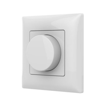 RF Rotary Dimmer Remote PK1 Single Color LED Controller 2.4GHz Wall Mount
