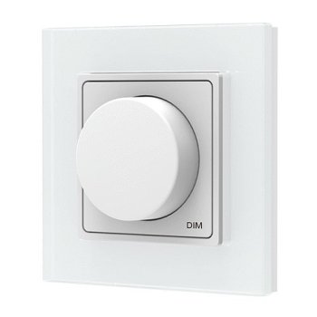 RF Rotary Dimmer Remote PK1(G) Single Color LED Controller Wall Mount
