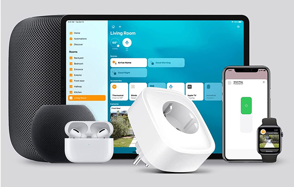 Gosund SP1-HE Smart WiFi Plug 2-Pack (Apple HomeKit, 16A) (3)