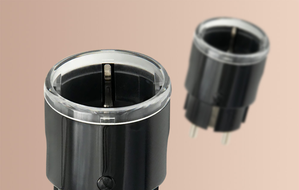 Smart Plug Shelly Plug S MTR Gen3 2500W Black (3)