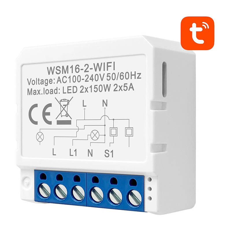 Smart Switch Module WiFi Avatto WSM16-W2 TUYA (0)
