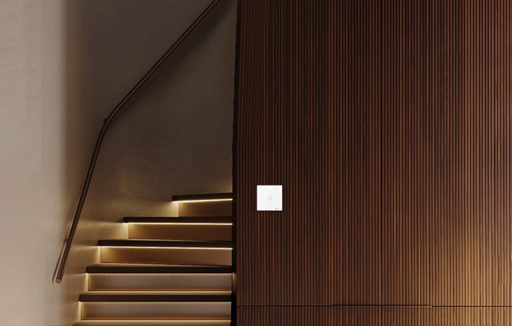Sonoff Wireless 433MHz T2EU2C-RF (2-channel) Wall Mounted Smart Light Switch (3)