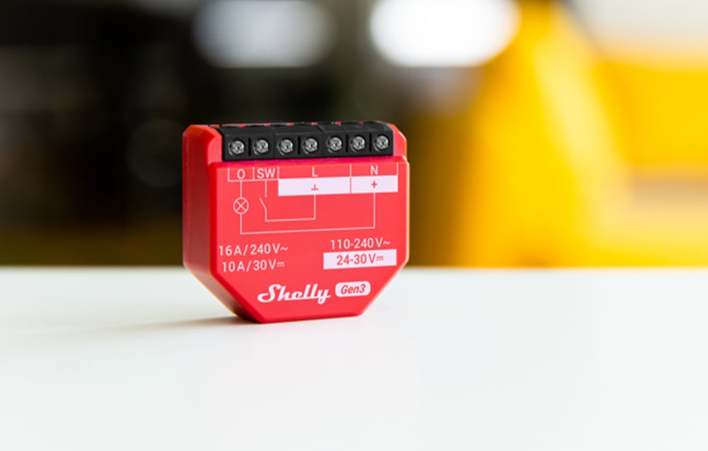 Smart Controller Shelly 1PM Gen3 Wi-Fi/Bluetooth 16A (0)