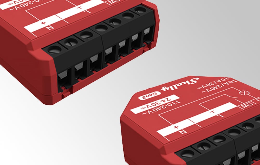 Smart Controller Shelly 1PM Gen3 Wi-Fi/Bluetooth 16A (2)