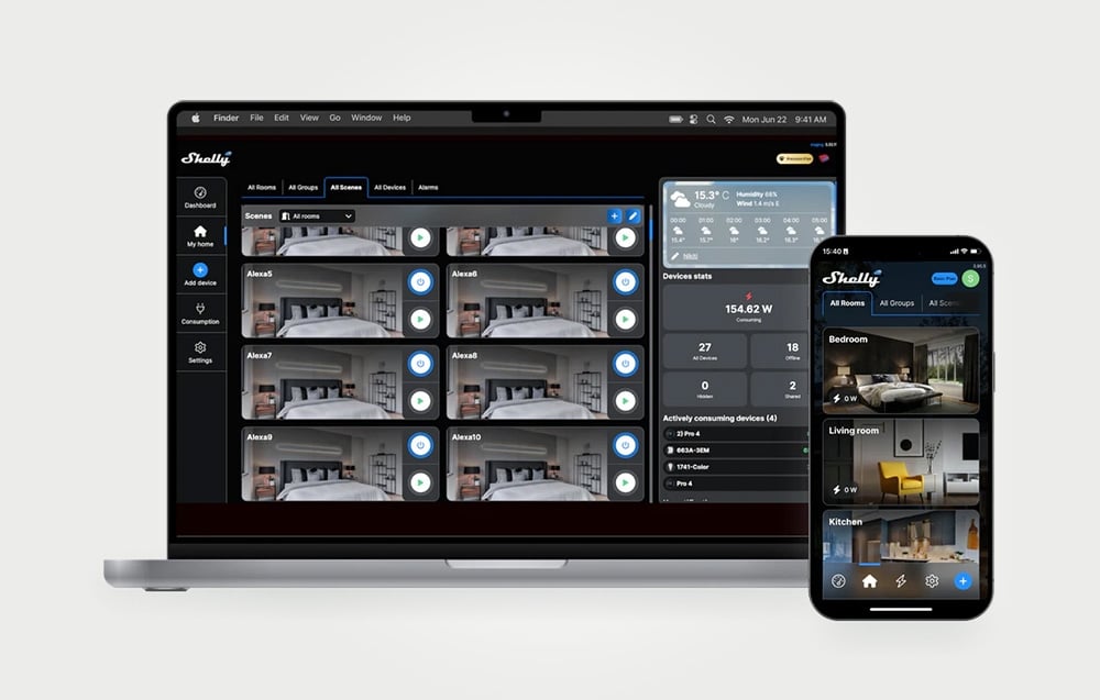 Energy Measurement Controller Shelly EM gen3 Wi-Fi/Bluetooth (3)