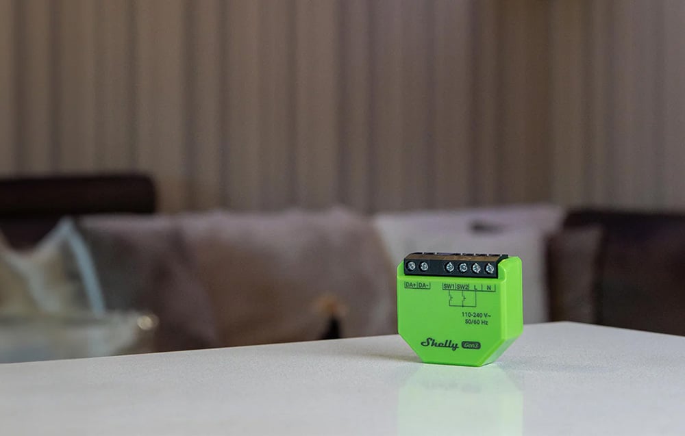 Smart DALI Light Dimmer Shelly DALI Dimmer Gen3 Wi-Fi (1)