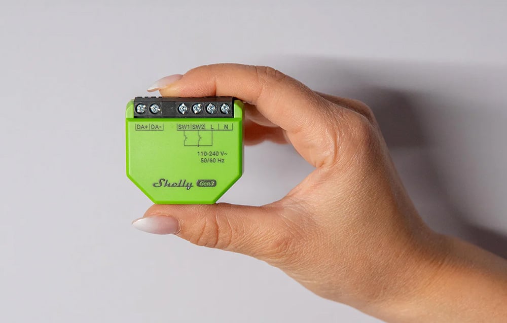 Smart DALI Light Dimmer Shelly DALI Dimmer Gen3 Wi-Fi (3)