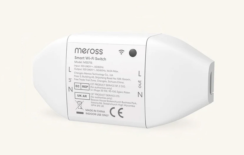 Smart WiFi Switch Meross MSS715MA-UN Matter 16A (1)