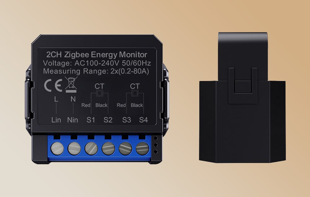 Smart Bi-Directional Energy Meter Avatto ZWPM16-2 ZigBee 80A (2)
