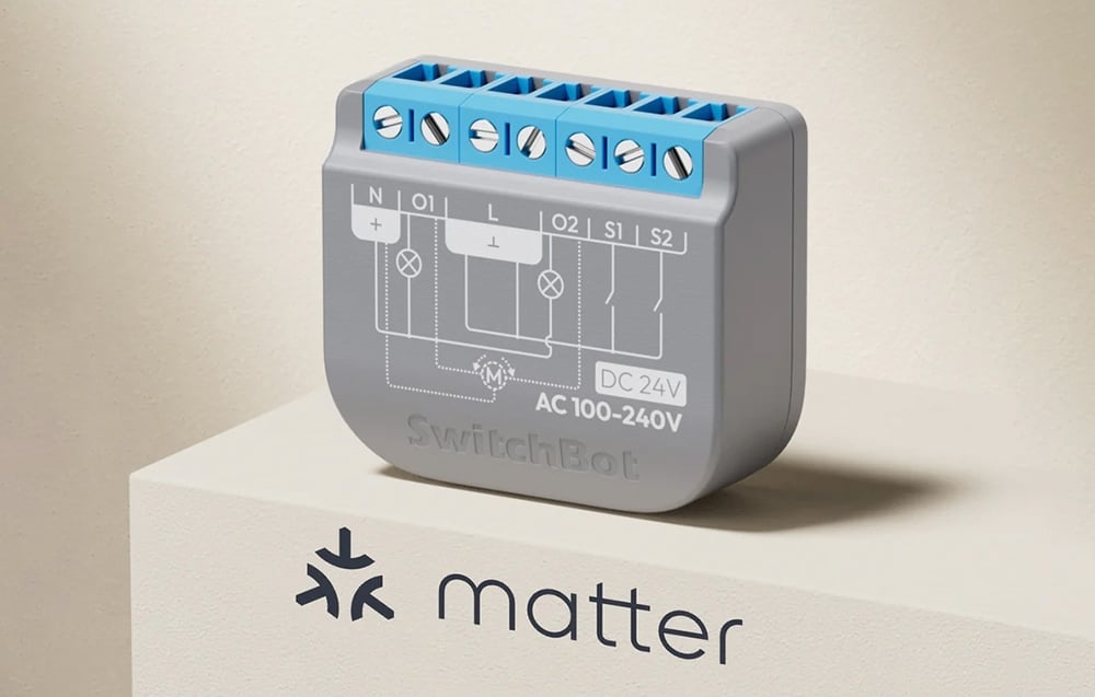 Smart 2-Channel Switch SwitchBot Relay Switch 2PM Matter (2)