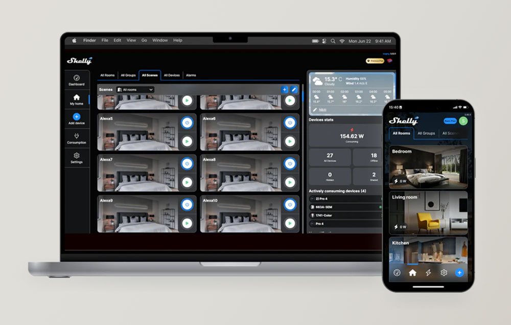 Smart Action Button Shelly BLU Button Tough 1 ZB Ivory (2)