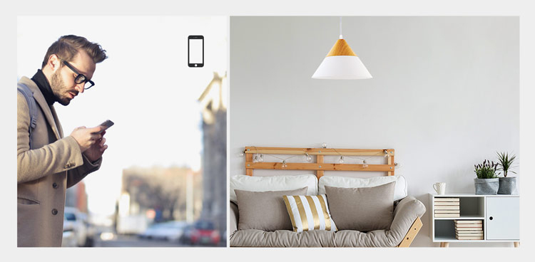 Wall Mounted Smart Light Switch (2-channel) /WiFi/ RF 433 Sonoff T2 EU TX (4)