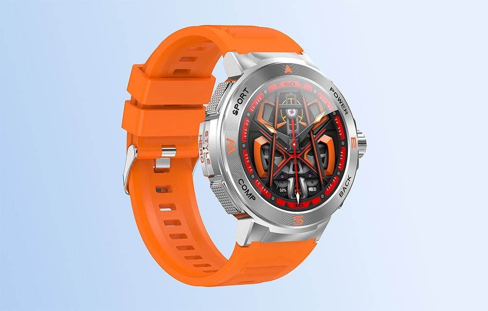 Smartwatch BlitzWolf BW-AT5 AMOLED 1.43" Orange (3)