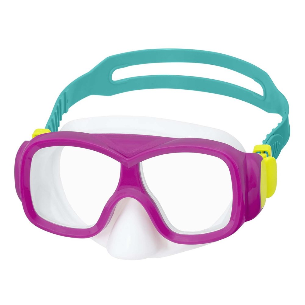 Bestway 22039 Pink-Turquoise Swimming Mask (3)