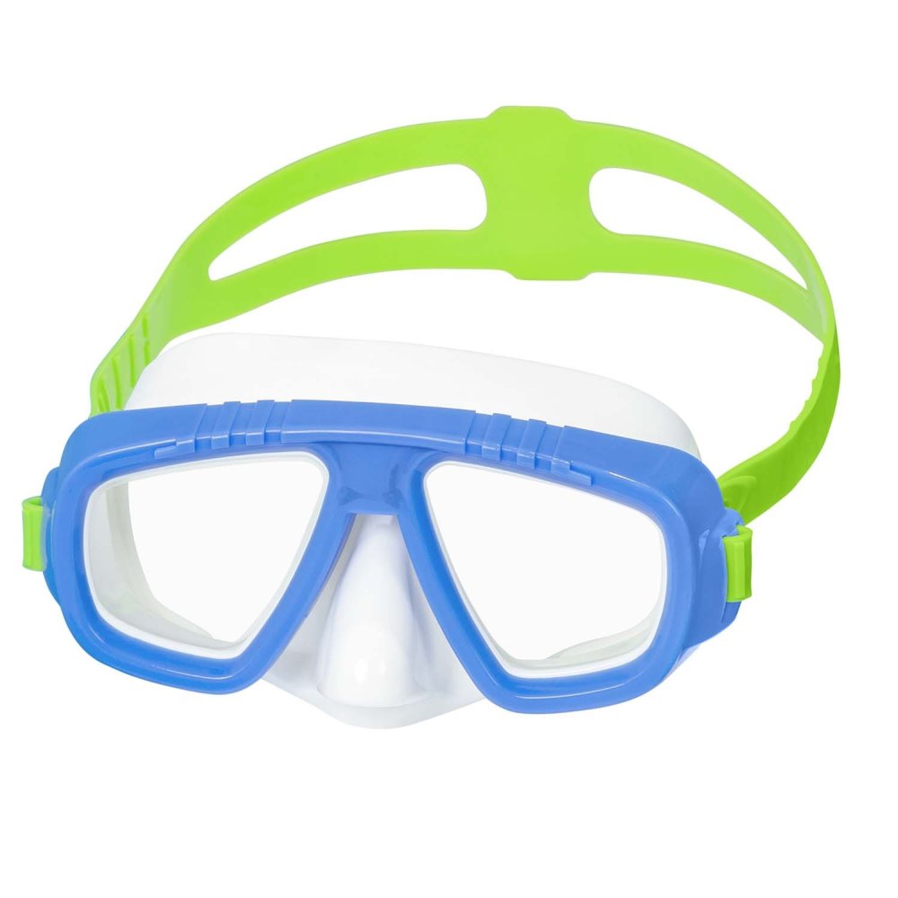 Bestway 22011 Snorkel and Swim Mask with UV Protection, Blue (3)