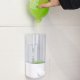 Wall-Mounted Liquid Soap and Dishwashing Liquid Dispenser, 500 ml, White