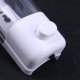Wall-Mounted Liquid Soap and Dishwashing Liquid Dispenser, 500 ml, White