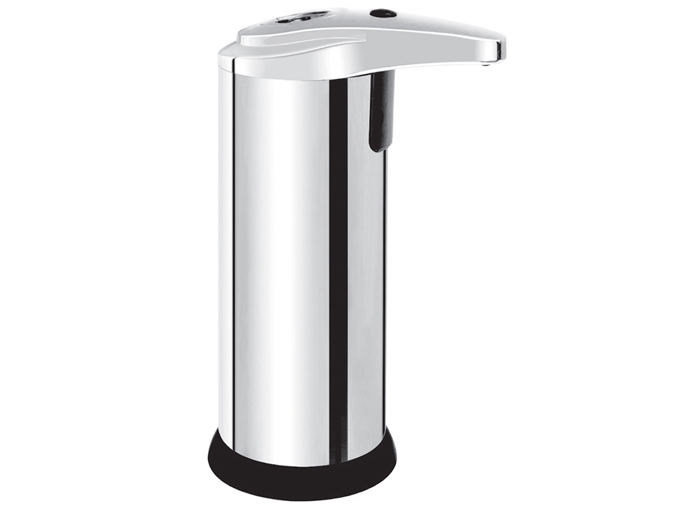 Automatic Touchless Liquid Soap Dispenser with Motion Sensor, 200 ml, Silver (1)