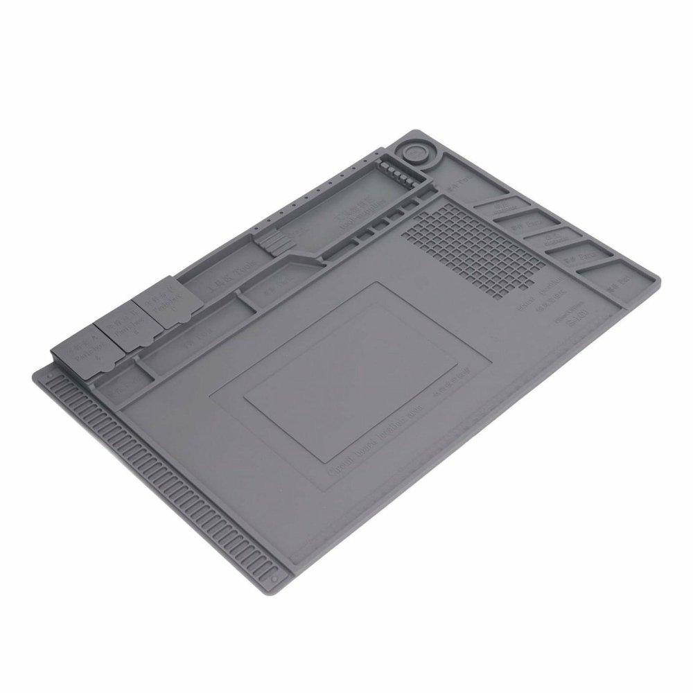 Silicone Repair Mat for Electronics 30x45cm, grey (1)