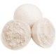 Wool Dryer Balls Natural Fabric Softener, 3 Pack, White